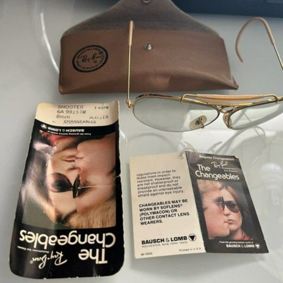 NEW 1970s AUTHENTIC Ray Ban Changeable Shooter 8mm